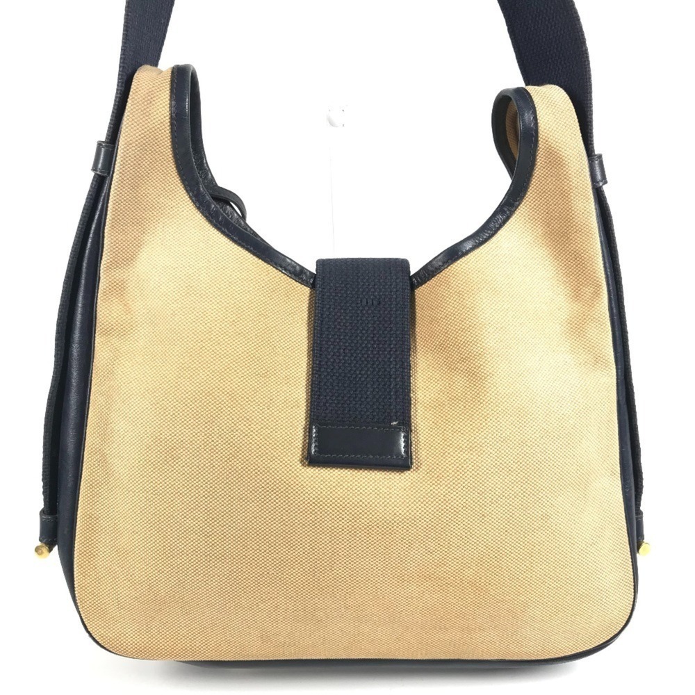 HERMES Vintage Sacoche Bag, Shoulder Handbag with Pouch, Leather, Canvas, Men... - Picture 3 of 16